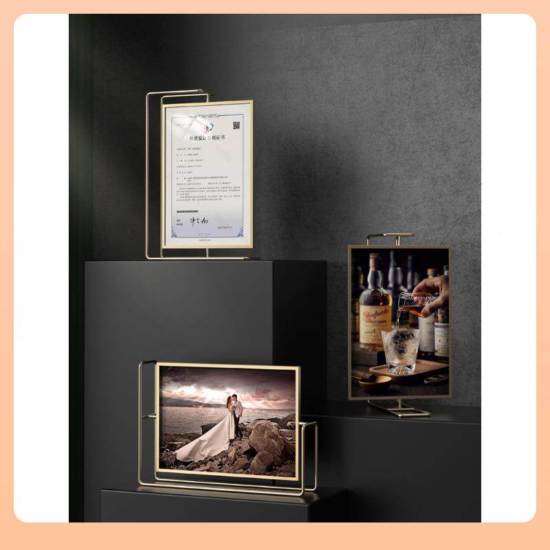 F76T8T9S?结转婚登记照相框摆A4大尺寸全福婚纱照双面台家展示可