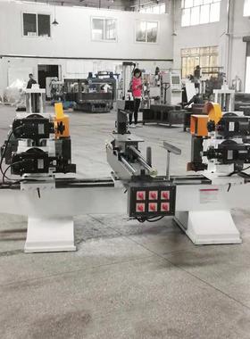 厂直木工销锯机双端锯五碟出工榫手推无品牌/两端作榫头厂家机供