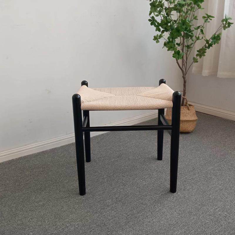 简易实木ANI编子制凳榉木长椅织小板凳中式凳换鞋凳编厂家新收纳,电子元器件市场,其它元器件,淘宝优惠券,粉丝福利购,淘宝优惠卷