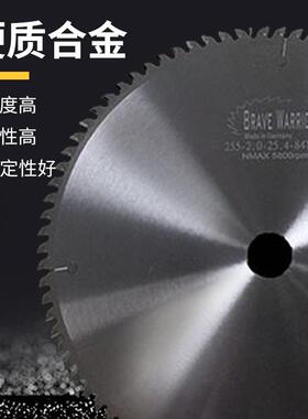 直营平梯齿10寸36寸硬质1合机片用锯片2-0CIG齿铝材切割锯耐用抗