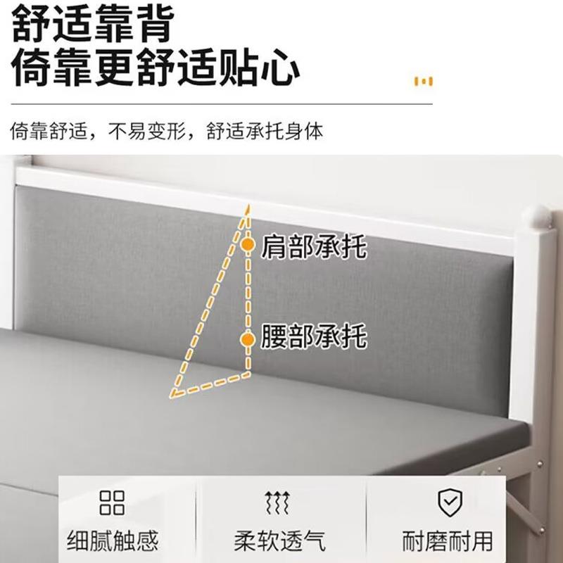 折叠人床出家用可折简易床小床办公室午休1.叠2T22T2m单床租房成