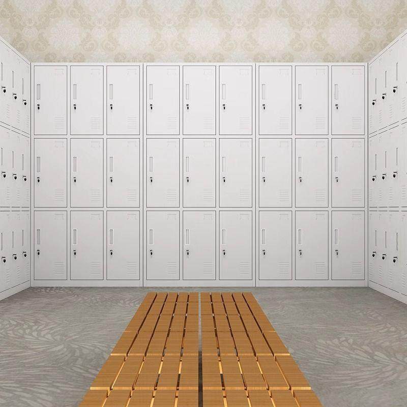 钢制衣柜员工储物柜铁皮换锁柜宿舍带六见详情门衣存包柜碗柜浴室,商业/办公家具,办公储物柜,淘宝优惠券,粉丝福利购,淘宝优惠卷