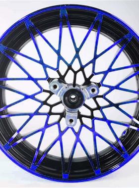 12电动前轮.车75宽铝轮改装轮毂小寸牛N12寸2.751S小猴子2M3浇铸