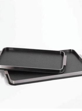 现代轻奢皮革属托盘样饰板间客桌厅茶ZHQ几餐桌金书房面收纳装品