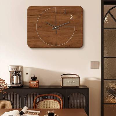 原木电表箱风装盖饰画F99H6679简约大气配电箱遮挡板多媒体电弱箱