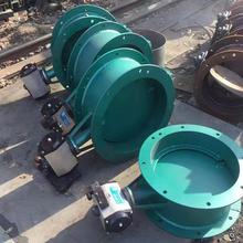 气通风蝶阀气动涡轮阀调风气动VSE百叶阀动通管道风蝶阀