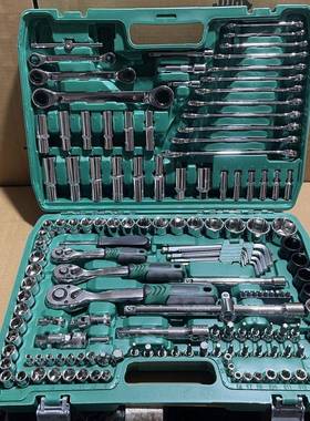 153720套汽修工具手套装套筒扳组合工其具维修工具修车件汽车维修