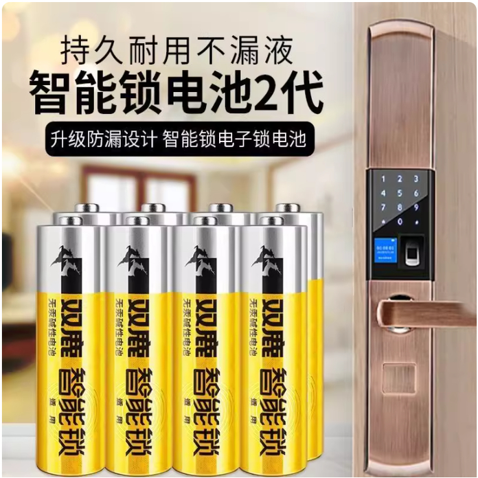 凯迪仕智能锁半自动门锁专用干电池