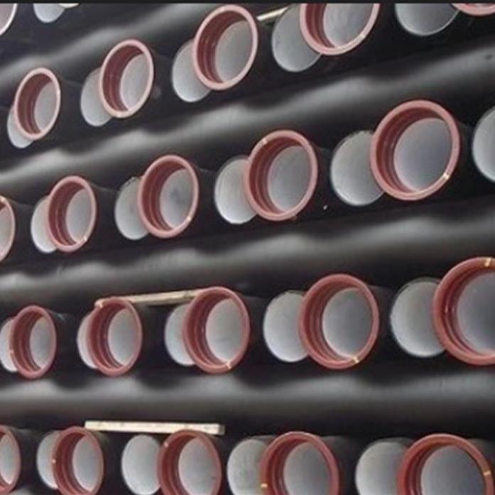 规格齐全球墨铸铁管K9承插式水管球墨铸铁排污水管现货价格优惠