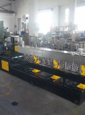 永杰机械厂家直供 双螺杆塑料挤出造粒机 ，塑料混炼造粒机