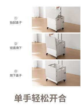 慵的角落快容手推车懒便携速69124式折叠家庭大量零食存储购物车