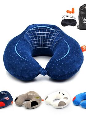 颈椎枕型枕护颈枕H48653u枕记午忆枕U形行颈枕睡枕飞机旅午休枕u
