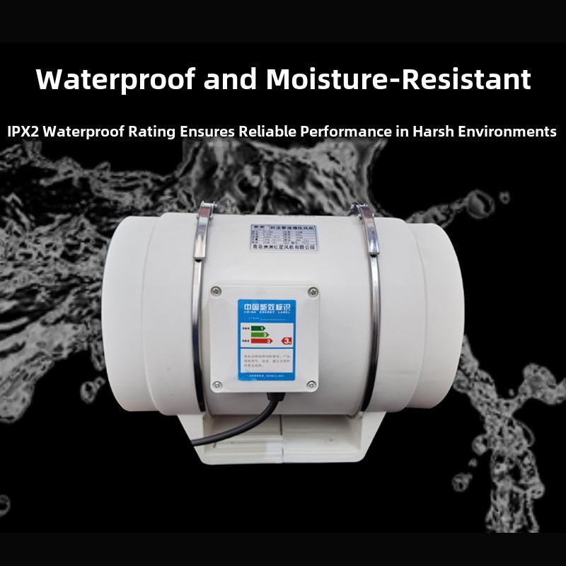 风管扇强大静音工MBV助业推器排风风扇气厨房家用通风风扇浴室排