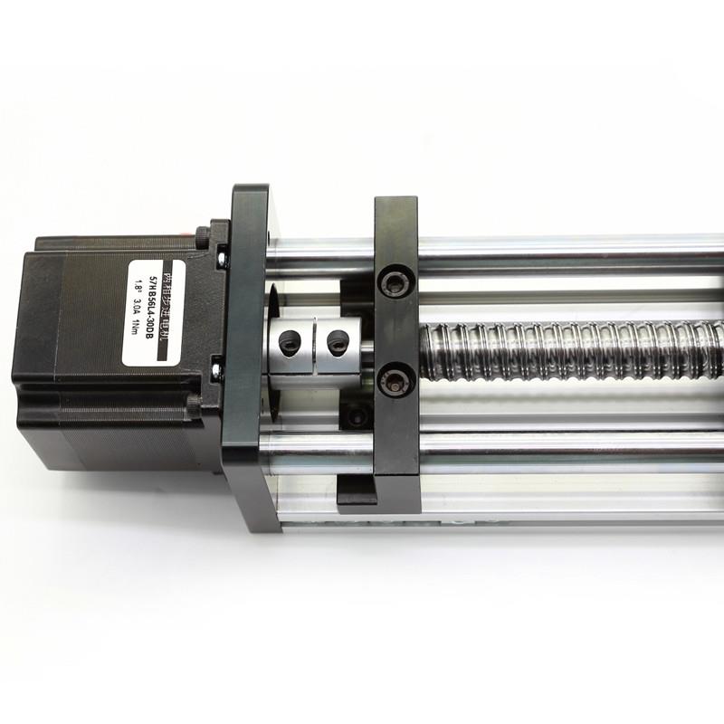 滑台模组反牙滚珠丝机杠块双向双滑精海杰密直线导轨步进正电移动