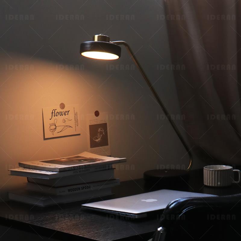 轻书室桌作学习阅读护眼长臂办公室专用高级感充电LMD-6524奢复古