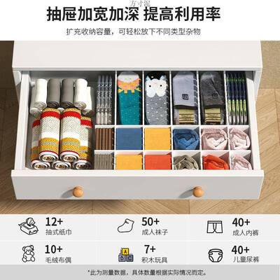 斗柜家用卧17692收纳柜客抽屉尾柜子储物柜床置物柜厅靠墙五斗柜