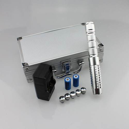 5厂直家销蓝手光电指挥棒激光手电指星笔教练772笔可调焦现货直发