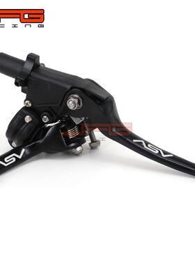 野摩托车S配件改装高强度AV防手摔越折叠刹把离合把刹车把97413手