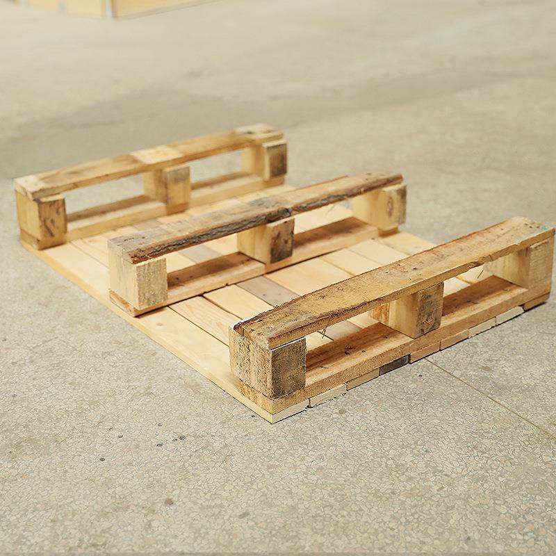 实木架托托免熏蒸盘场站打盘托用四面置OWZ物木卡板仓储运输木栈