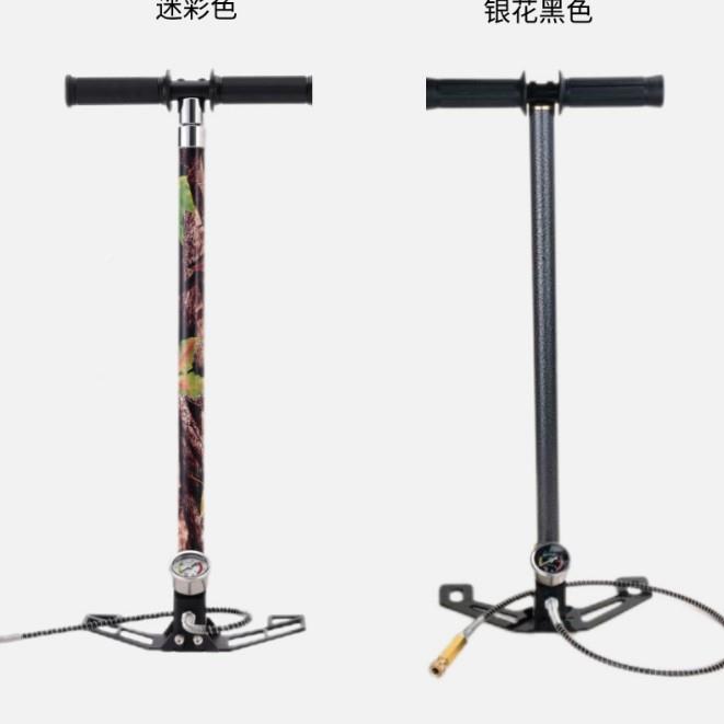 折叠脚踏高3压打气筒0mpa40mpa手动充气泵4500psi4可01050psi高