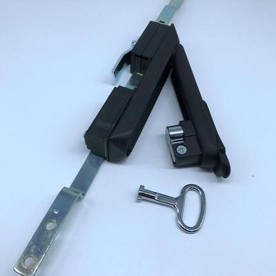 MS80-黑2一字锁芯连杆锁，电门锁，柜配电4箱门锁MS840-2，机箱机