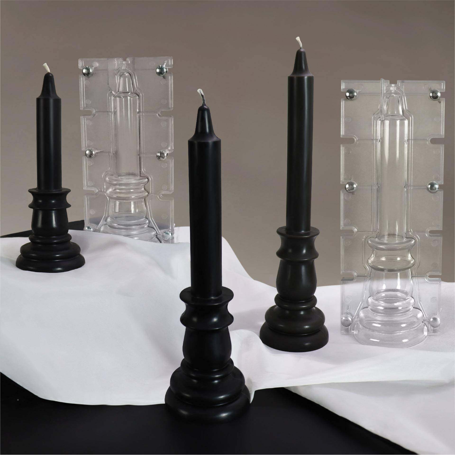 堂雄威欧式教顶烛台PC两瓣模蜡烛具模工DIY家居烛台亚克力手0955,家居饰品,灭烛剪,淘宝优惠券,粉丝福利购,淘宝优惠卷