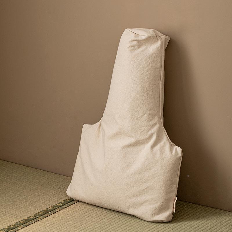 打坐垫禅修垫静t型双盘荞麦壳纯棉字禅修垫丁蒲ZD2503团专用垫坐