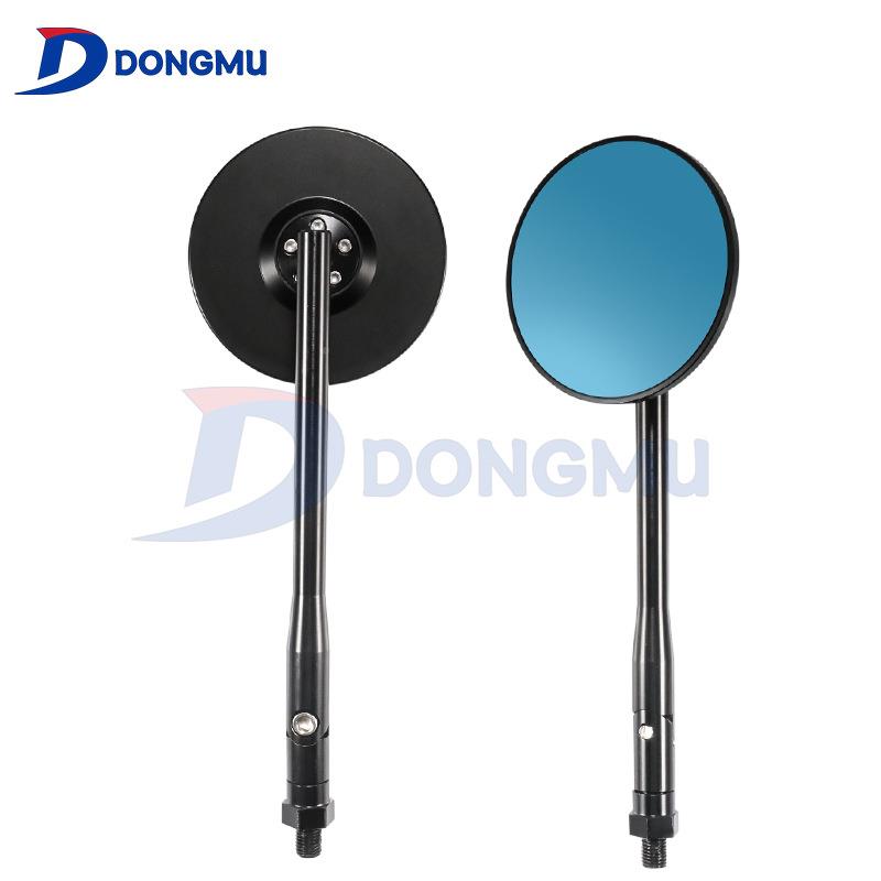 摩托车HP-J024后视镜复古车踏板车改装码1m0镜m镜通用后视反光镜