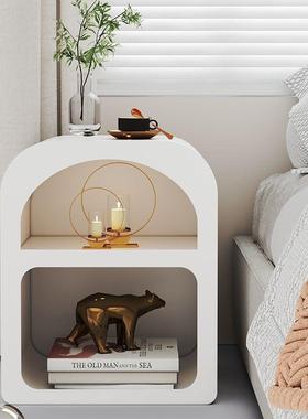 北欧装ins床头小柜白色EBH饰小边柜现代卧室洞穴柜收纳迷你柜子