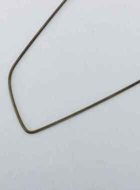 厂家直供1英寸喷衣塑金色床单衣8架铁NOL衣架服装丝店架子