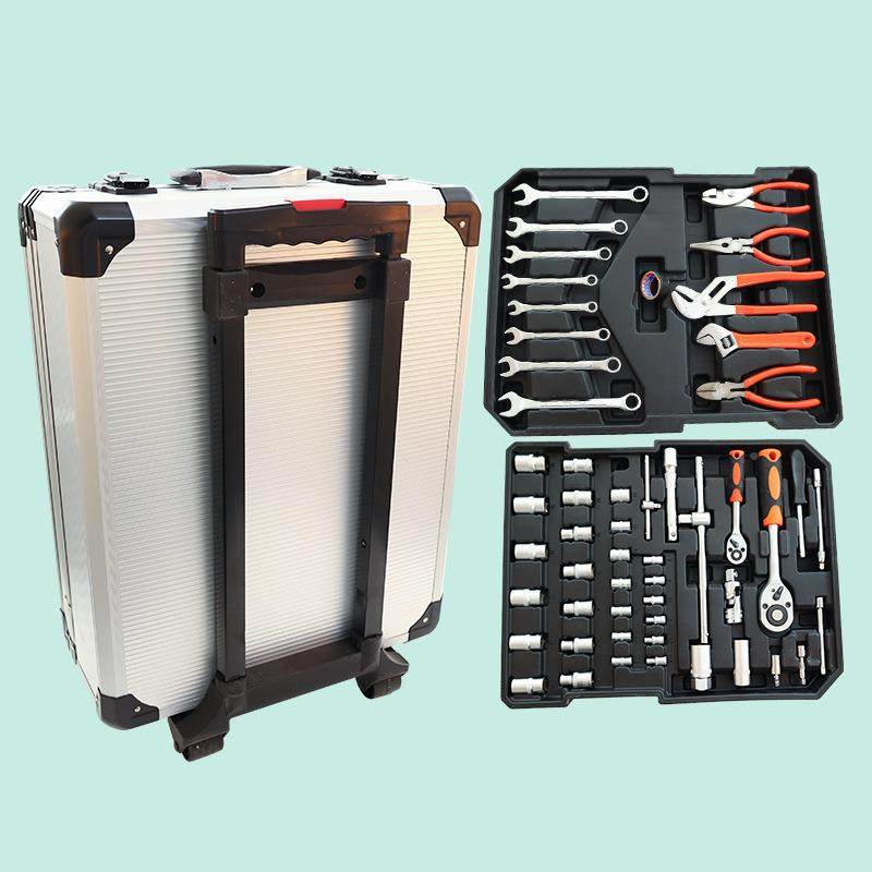 厂家售拉杆箱旅行箱工修具套装187件套销499件汽187件旅铬钒钢理,五金/工具,组合套装,淘宝优惠券,粉丝福利购,淘宝优惠卷