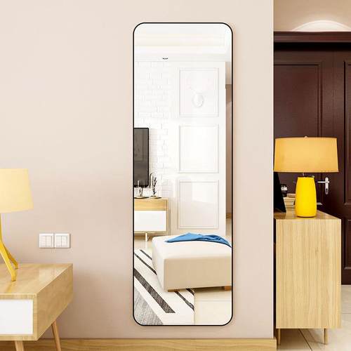 全装身镜子镜挂墙落地穿衣镜试衣服店子大镜厂家壁挂家用FMQ宿舍