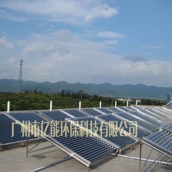 太阳能加热设备联箱管式太阳能热冷却塔