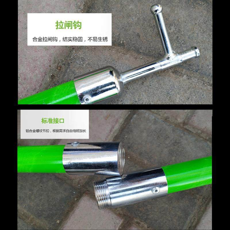 绝缘杆10KV2节2米，电工防雨1操作杆高压拉闸杆35V伸令缩拉杆10KK