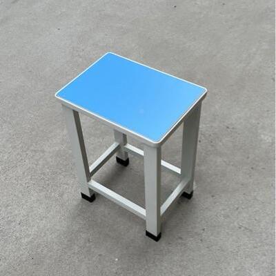 防静电室车间流线工作凳水学板校学HHJ生培训实验铁凳工厂高凳小