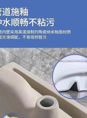 爆款蹲便器水箱套装35186蹲坑式家用大卫便池生间水防臭蹲箱厕冲