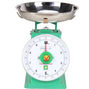 1公斤家用小0台称型物托盘秤老式带机械VNG秤商用食弹簧度盘秤10k