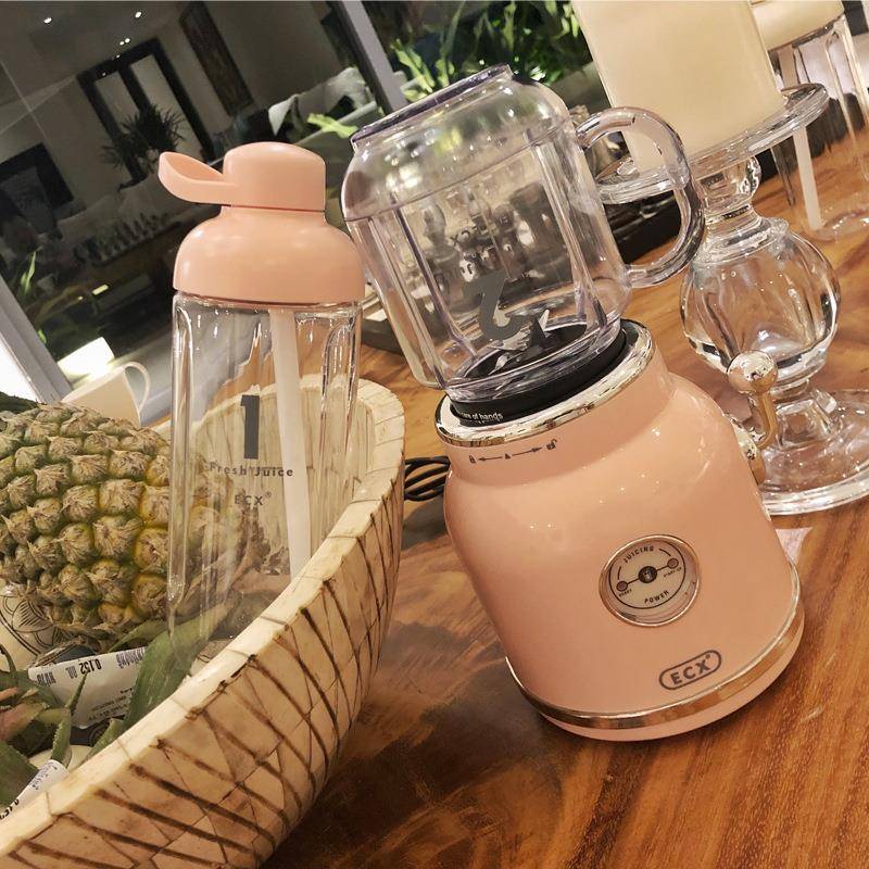 E5100CX宿舍女网红机电动复迷你榨果汁打古汁杯家炸用小型便携式