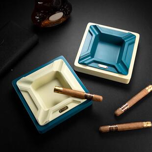 茄龙CIGARLOONG茄）雪茄烟灰缸金属大口雪径（专用烟槽132家用大