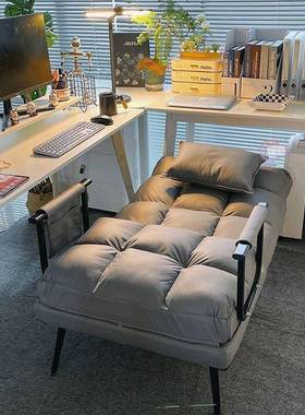 办公室宿KRH午休好物折躺椅可坐躺可舍懒人沙发叠两用靠背椅