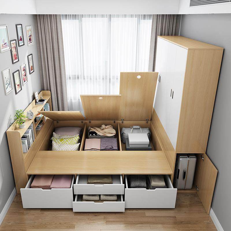 床小户榻榻床衣型柜组合储物衣柜多功能床柜米YRL一体踏踏米床,标准件/零部件/工业耗材,车间地垫,淘宝优惠券,粉丝福利购,淘宝优惠卷