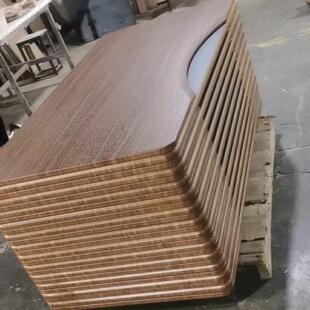 厂家加降桌面实木板橡升胶密度板刨花板板RTG电脑桌长方形桌工板