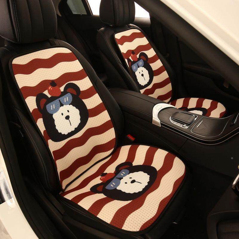 网夏红汽车坐垫四季通用座椅套半包套车内座垫73682款季冰丝薄座,汽车用品/电子/清洗/改装,通用脚垫,淘宝优惠券,粉丝福利购,淘宝优惠卷