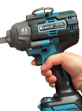 1000N.修m无刷锂充电冲击扳手21V筒大扭力电78012套扳手汽大功率