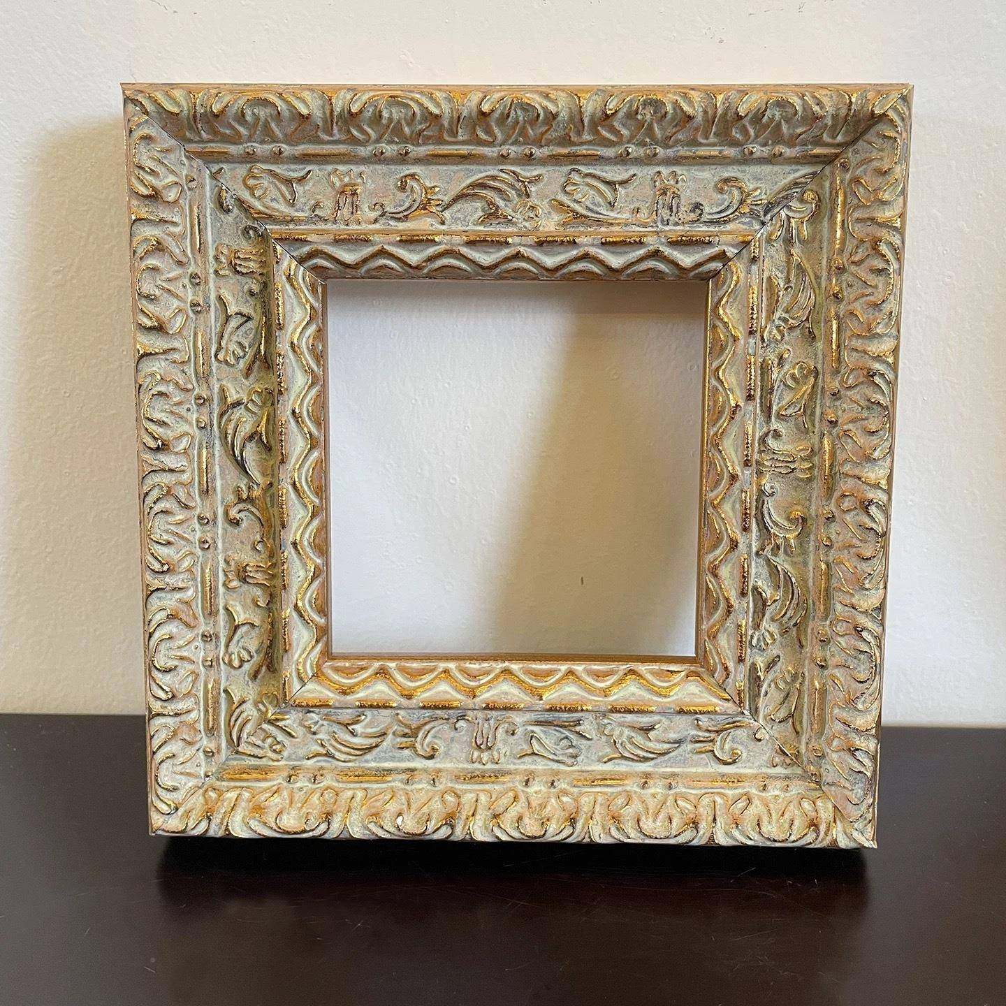 巴洛金法式美式定制木克制装裱木油画框实木裱自装A002相质框边色