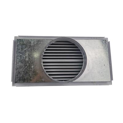 优选厂家出铝合金25630°咀空调百售出风口通线风叶不锈钢装饰回