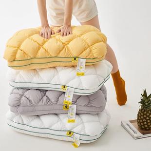 菠萝包枕面泡泡GEZ枕芯护颈椎枕助睡眠宿舍单人男高枕头家用颈装