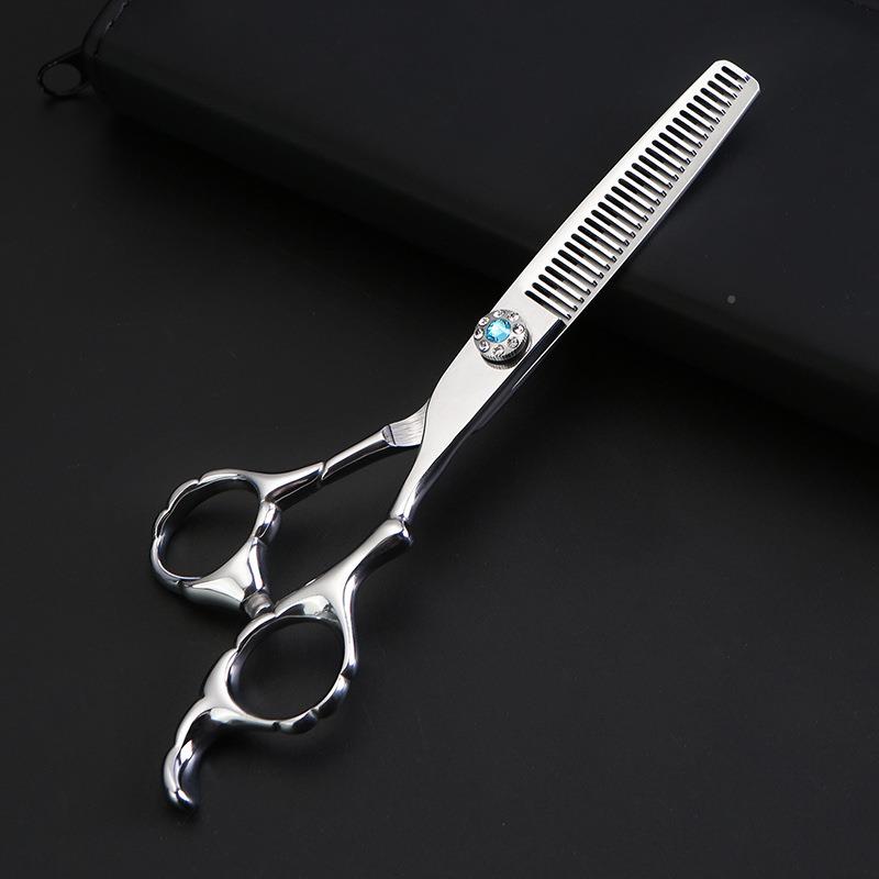 海专业理发剪刀美发无品牌/剪刀套装6寸平剪牙剪刘薄剪打套美发剪