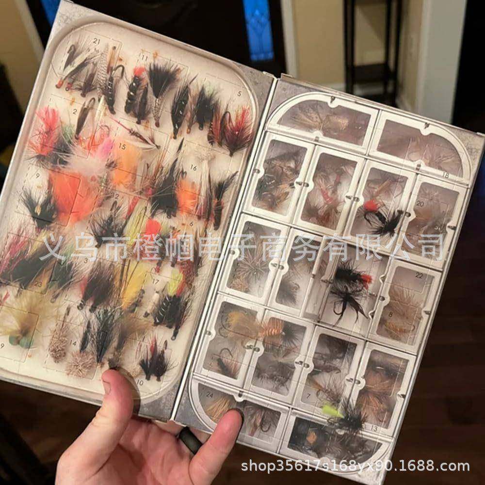 品FlyFisermanQDX'sAdventCalendar2024圣诞节钓h鱼降临爆日历,家居饰品,装饰摆件,淘宝优惠券,粉丝福利购,淘宝优惠卷
