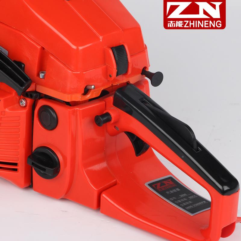 5900功率汽锯伐木寸锯园林锯油锯工业级ZN5900油锯便携式砍树机2